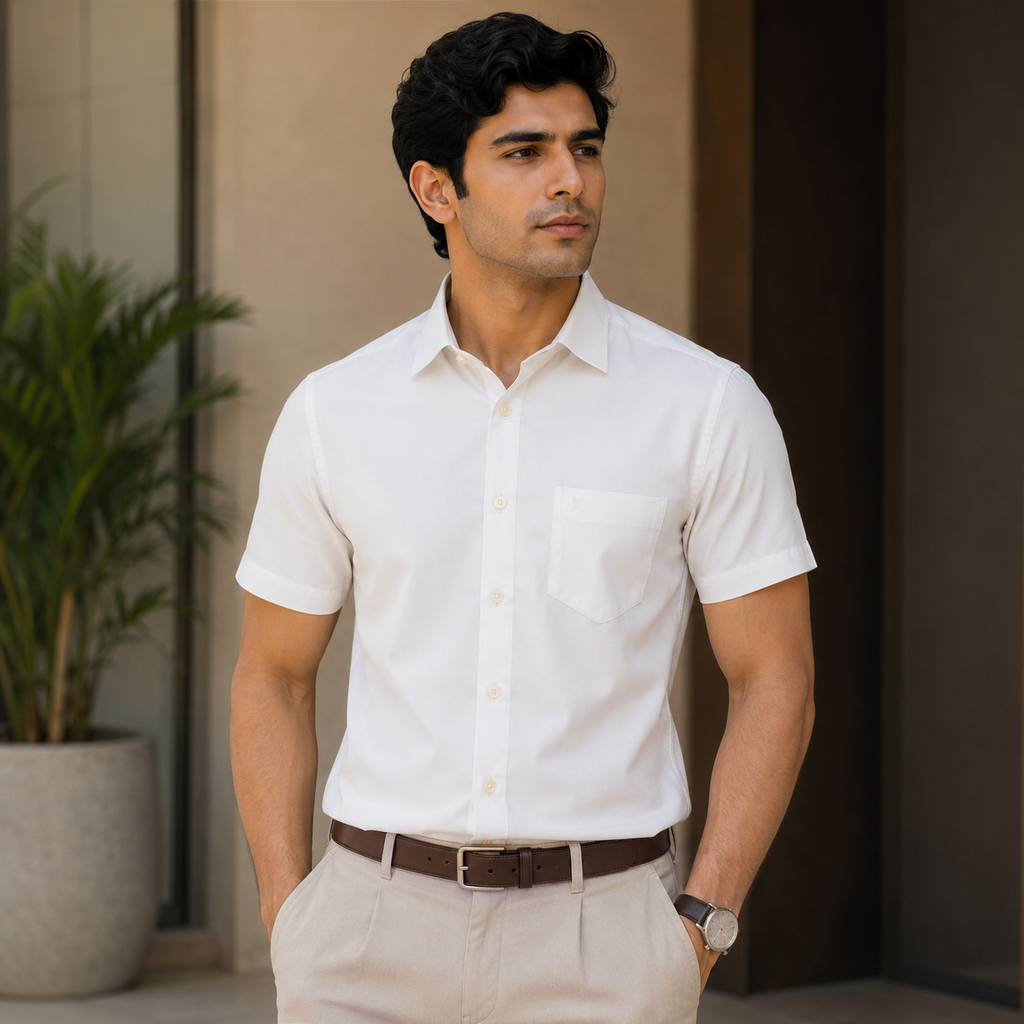 Classic Gentleman White Shirt