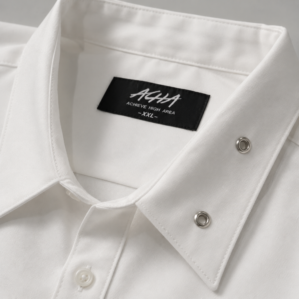 Premium Oversized Eyelet Shirt