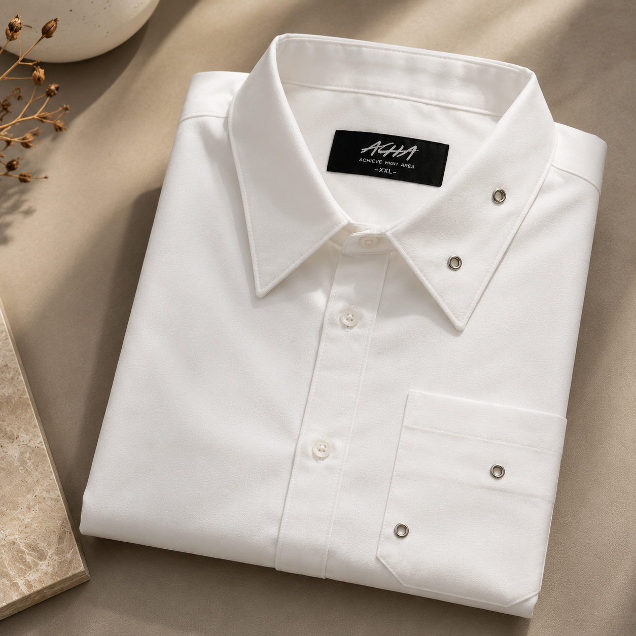Premium Oversized Eyelet Shirt