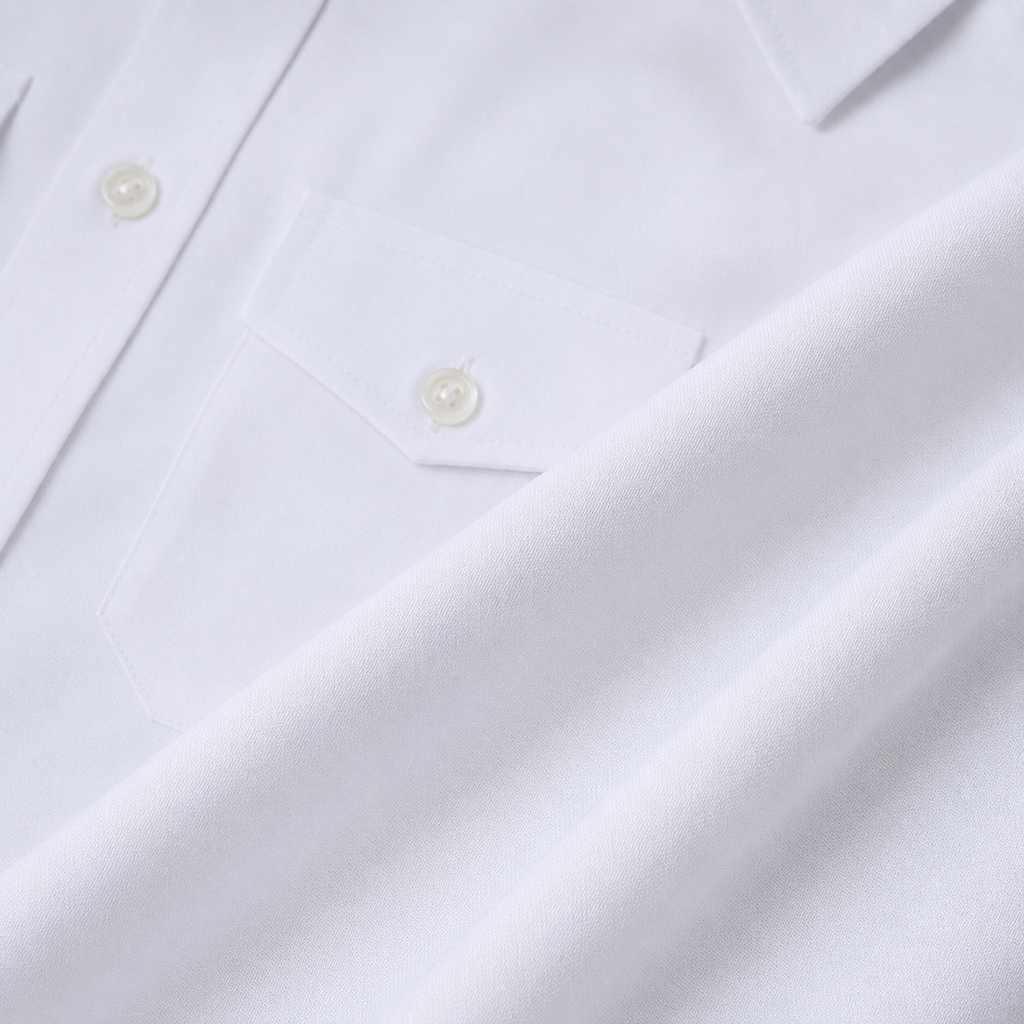Professional White Half Sleeve Shirt