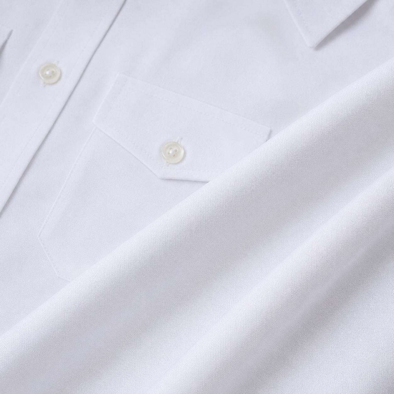 Professional White Half Sleeve Shirt