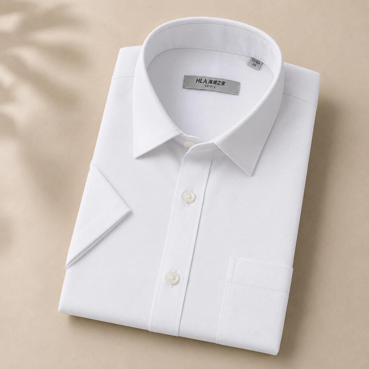 Half Sleeve White Shirt