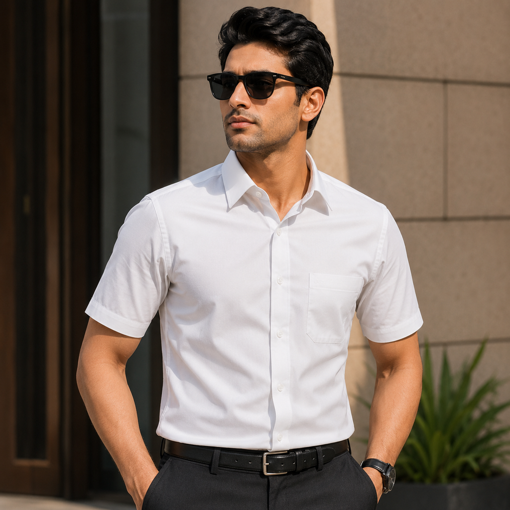 Plain Casual Shirt For Men