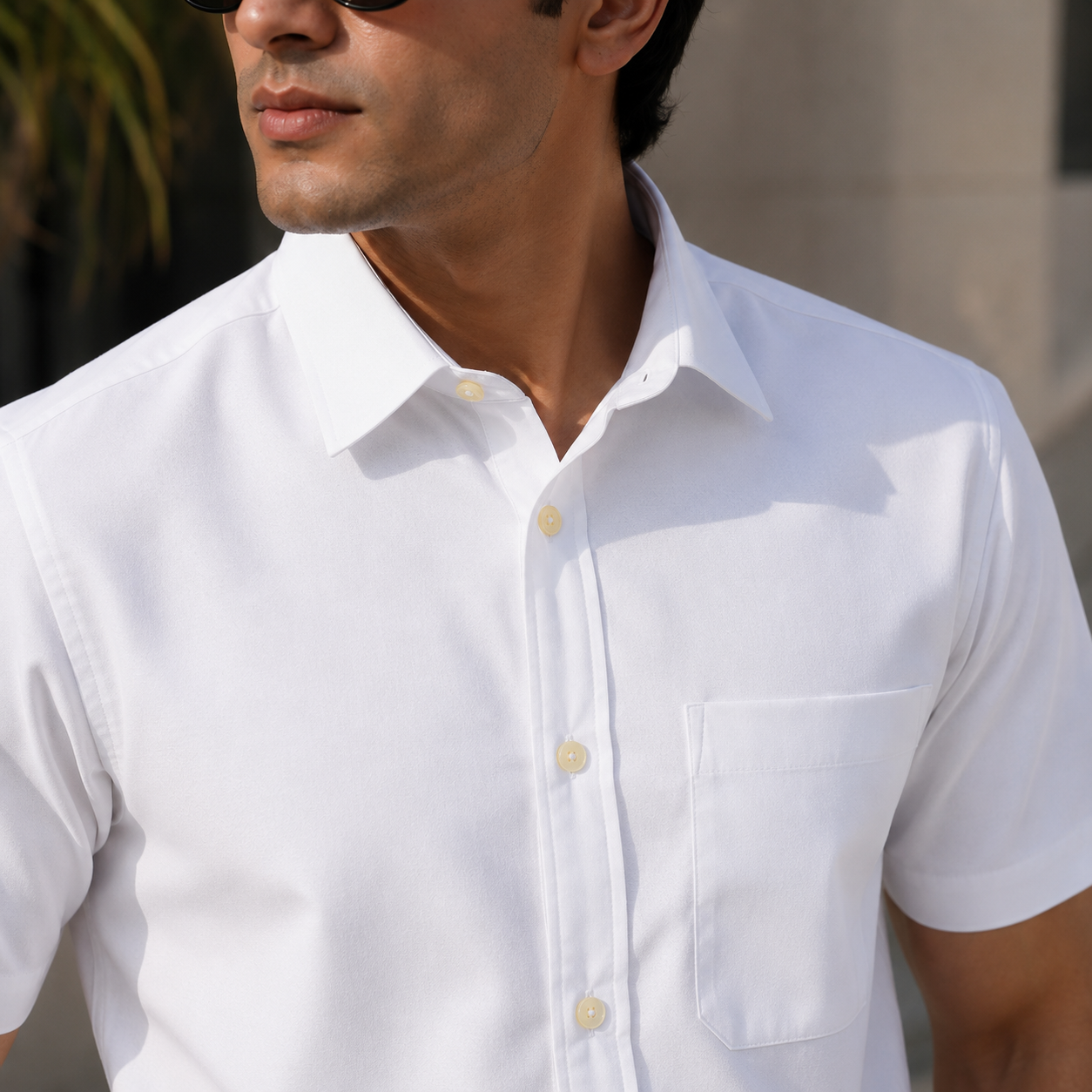 Smart Fit Half Sleeve Office Shirt