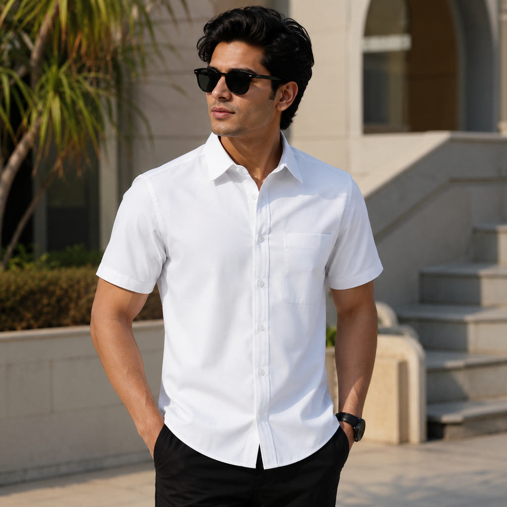 Cotton Half Sleeve Shirt